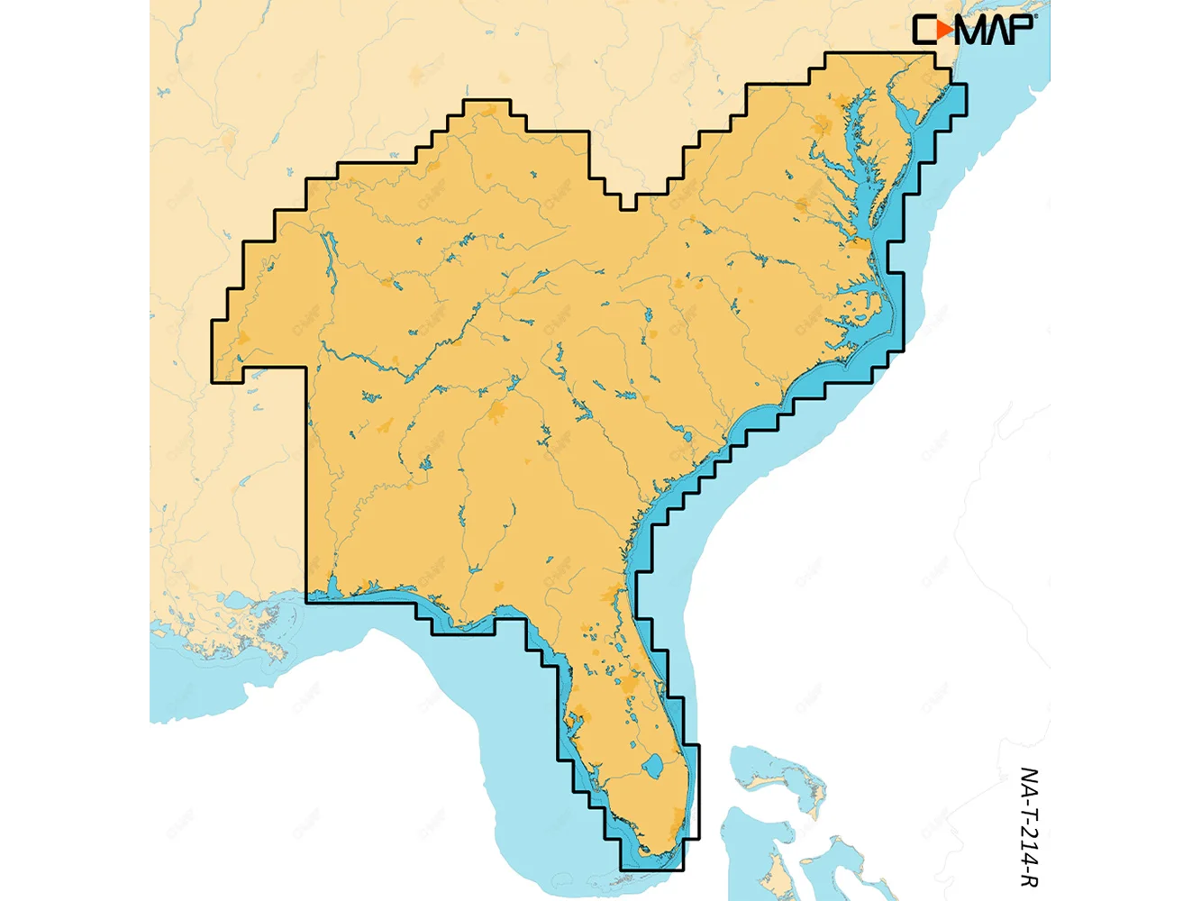 C-MAP REVEAL™ X - U.S. Lakes South East