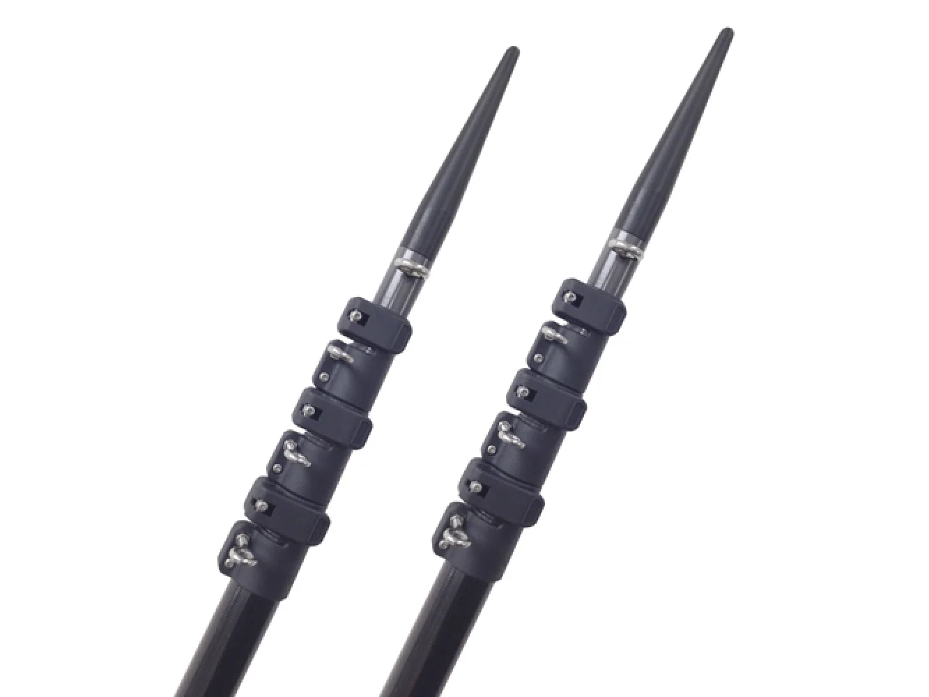 Lee's 24' Telescoping Carbon Fiber Outrigger Poles f/Sidewinder Mount