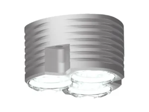 Lopolight Series 400-080-26 - 30W Deck/Spreader Light - White - Silver Housing