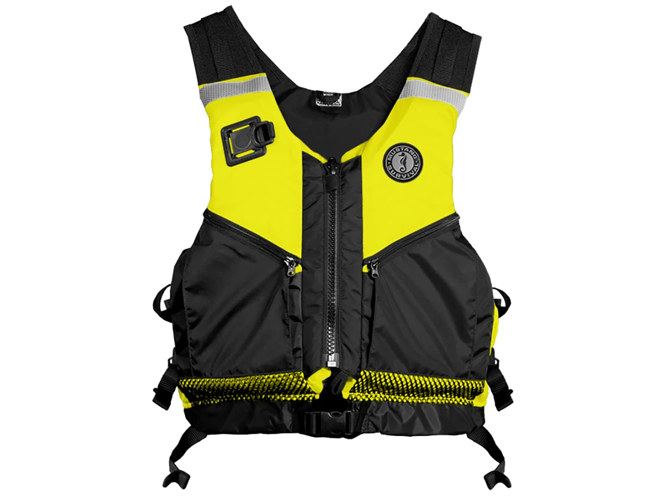 Mustang Operations Support Water Rescue Vest - Fluorescent Yellow/Green/Black - XS/Small