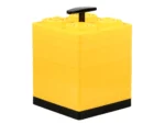 Camco FasTen Leveling Blocks w/T-Handle - 2x2 - Yellow *10-Pack