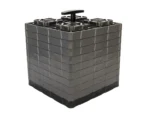 Camco FasTen Leveling Blocks XL w/T-Handle - 2x2 - Grey *10-Pack