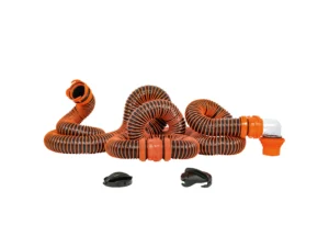 Camco RhinoEXTREME 20' Sewer Hose Kit w/4 In 1 Elbow Caps
