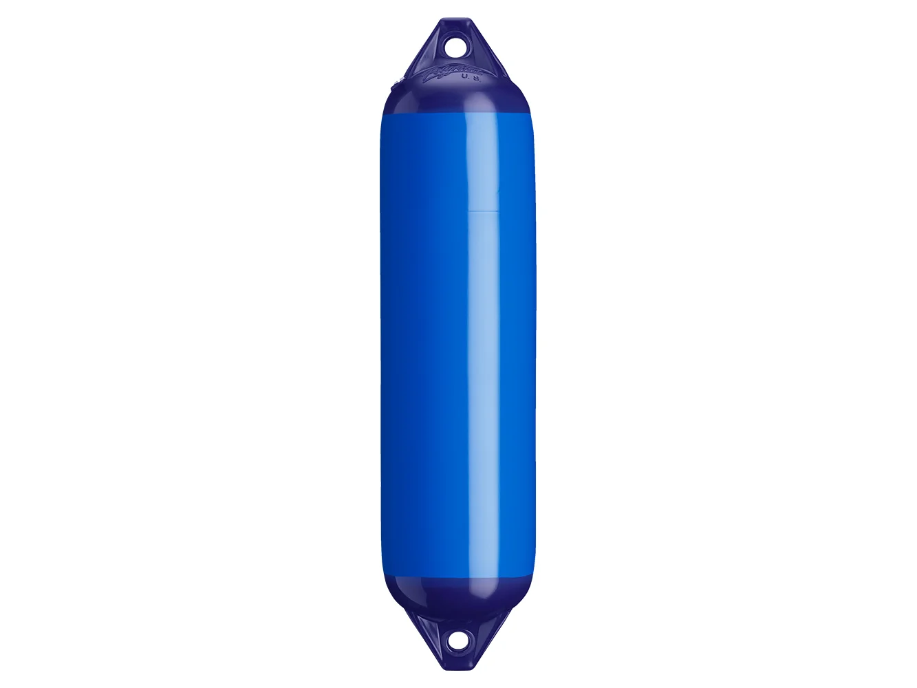 Polyform F-1 Twin Eye Fender 6" x 24" - Blue