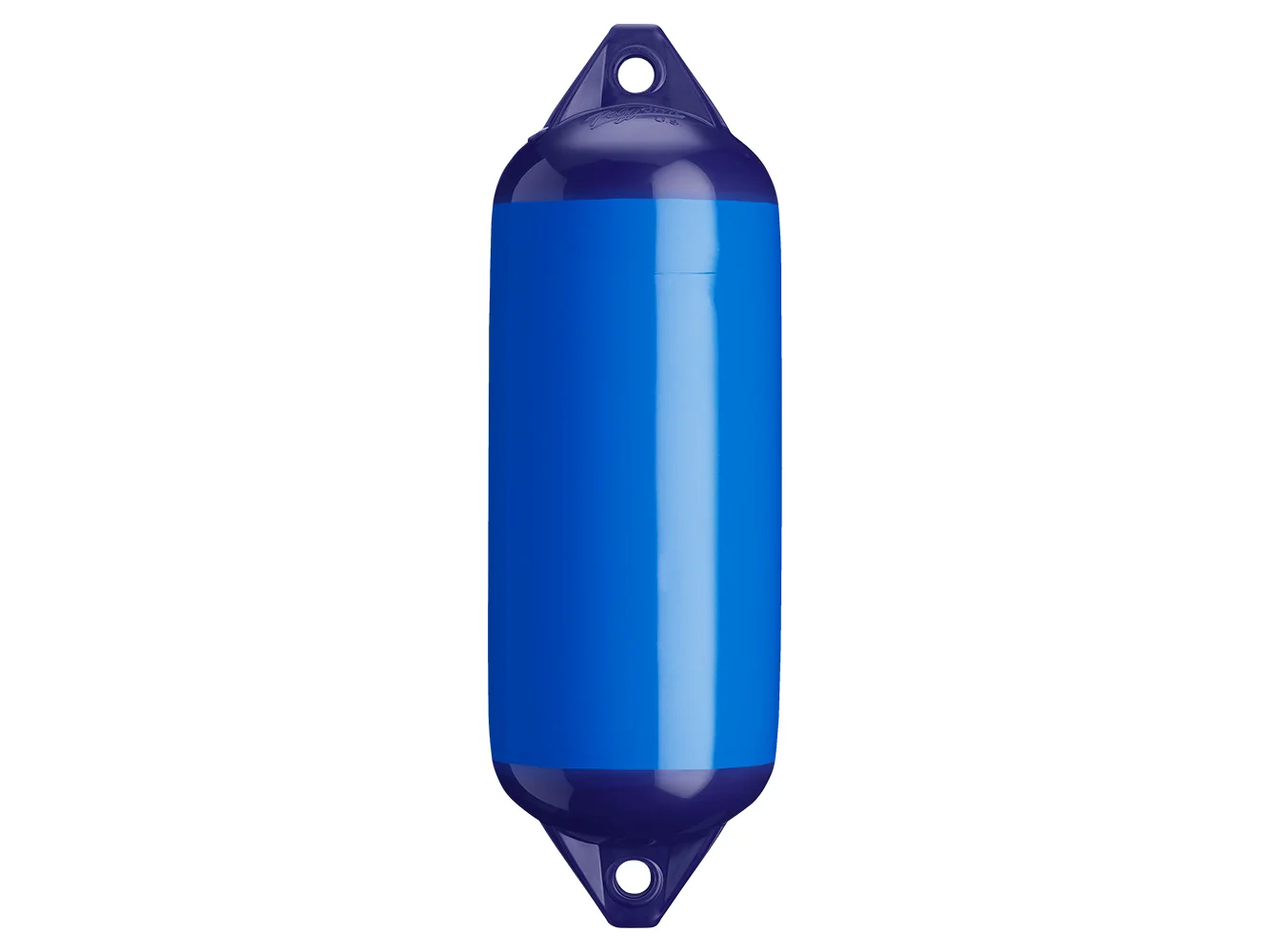 Polyform F-2 Twin Eye Fender 8.2" x 25" - Blue