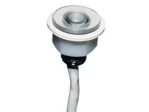 Shadow-Caster Round Accent Light RGB Clear Polycarbonate Housing