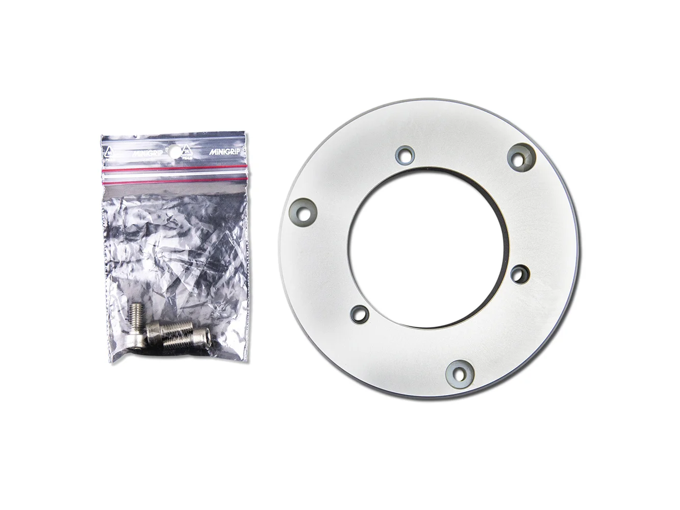 Lopolight Circular Baseplate f/Horizontal Mount Lights - Aluminum - Silver