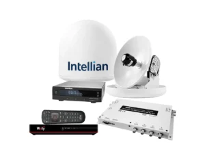 Intellian i2 US System w/DISH/Bell MIM-2 (w/3M RG6 Cable) 15M RG6 Cable & DISH HD Wally Receiver
