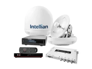 Intellian i3 US System w/DISH/Bell MIM-2 (w/3M RG6 Cable) 15M RG6 Cable & DISH HD Wally Receiver