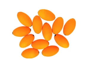 Tigress Oval Kite Floats - Orange *12-Pack