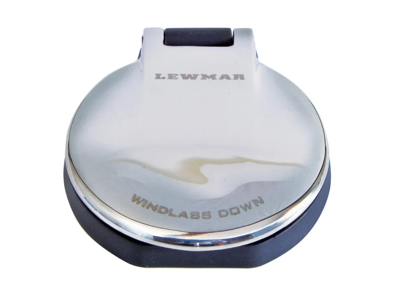 Lewmar Deck Foot Switch - Windlass Down - Stainless Steel