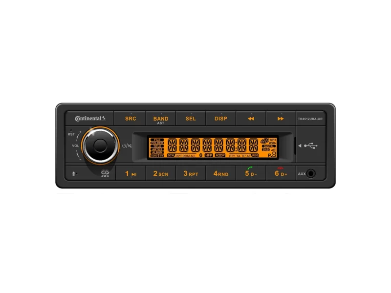 Continental Stereo w/AM/FM/BT/USB/PA System Capable - 12V