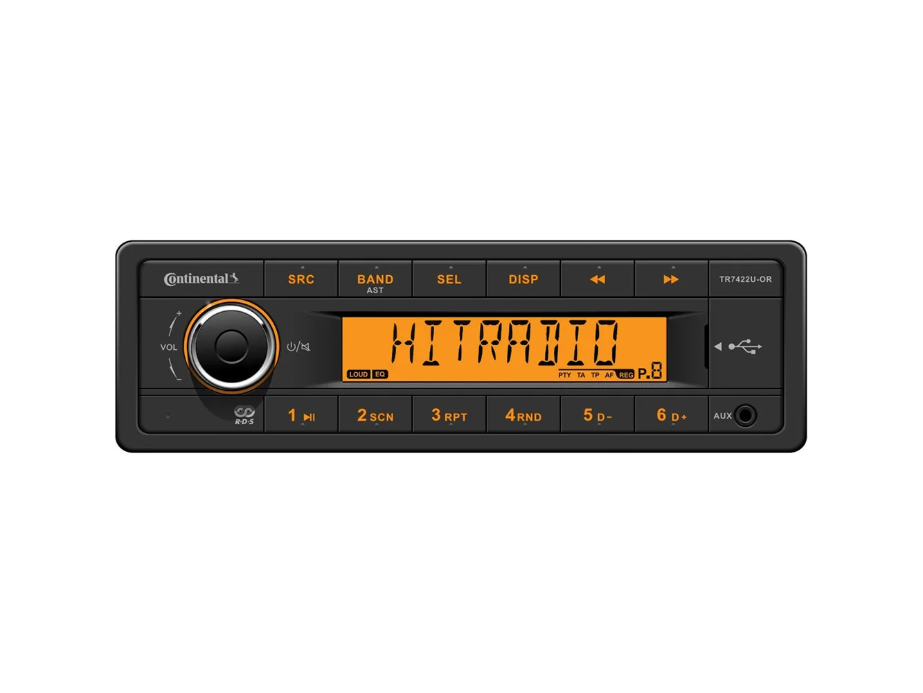 Continental Stereo w/AM/FM/USB - 24V