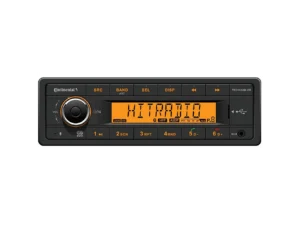 Continental Stereo w/AM/FM/BT/USB - Harness Included - 12V