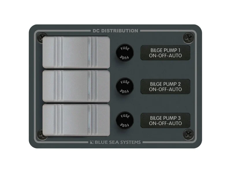Blue Sea 8665 Contura 3 Bilge Pump Control Panel