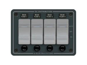 Blue Sea 8666 Contura 4 Bilge Pump Control Panel