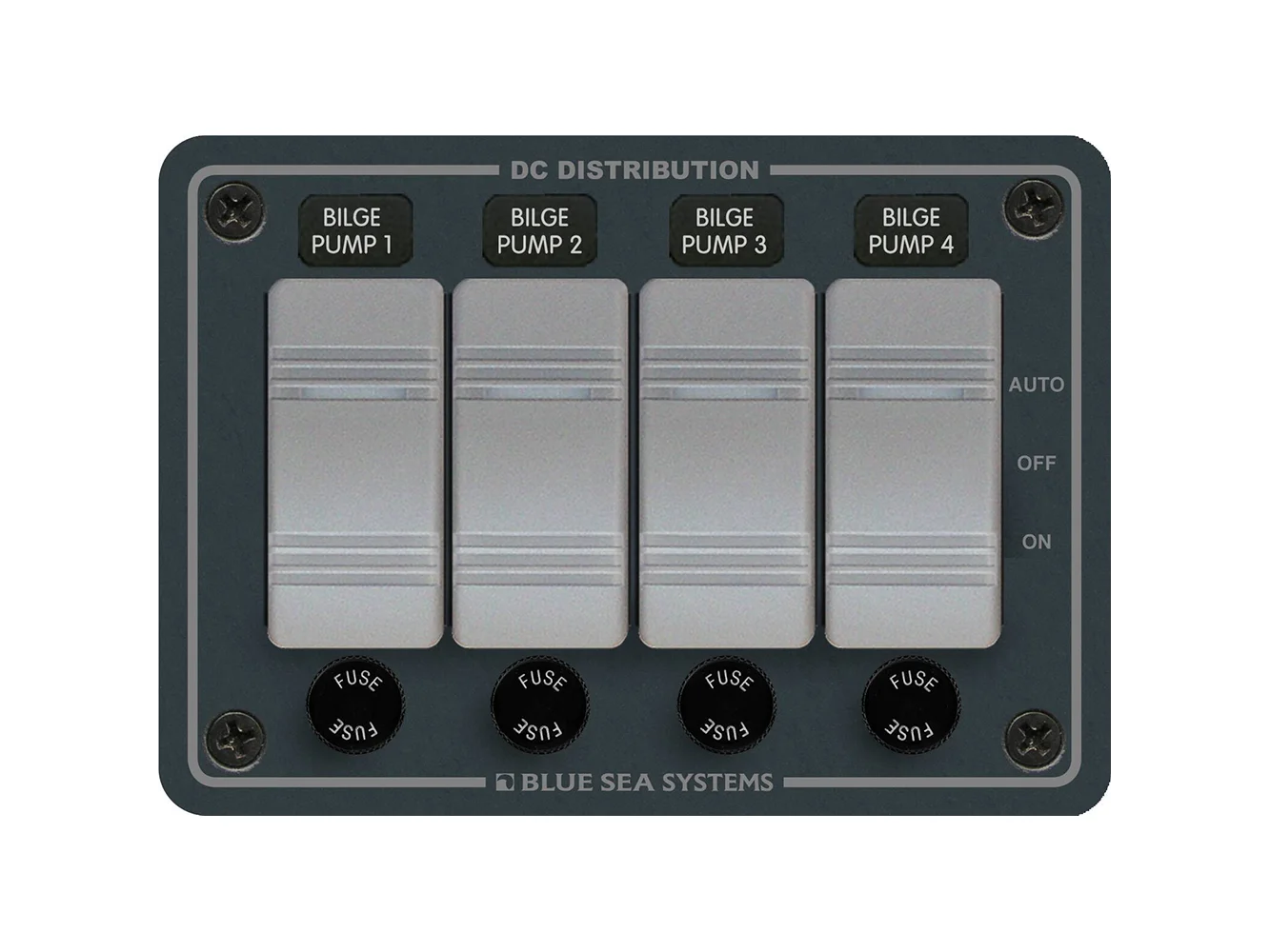 Blue Sea 8666 Contura 4 Bilge Pump Control Panel
