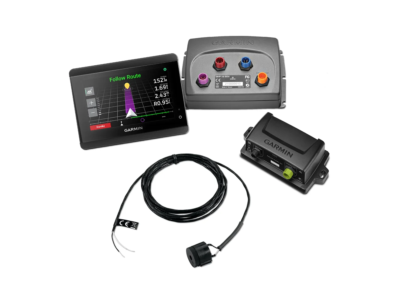 Garmin Reactor™ 40 Mechanical/Retrofit/Solenoid Corepack w/GHC™ 50 Autopilot Instrument Pack