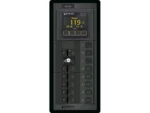 Blue Sea 1504 - 360 Panel - ELCI + 5 Position 120V AC Flat Rocker w/M2 AC Multimeter