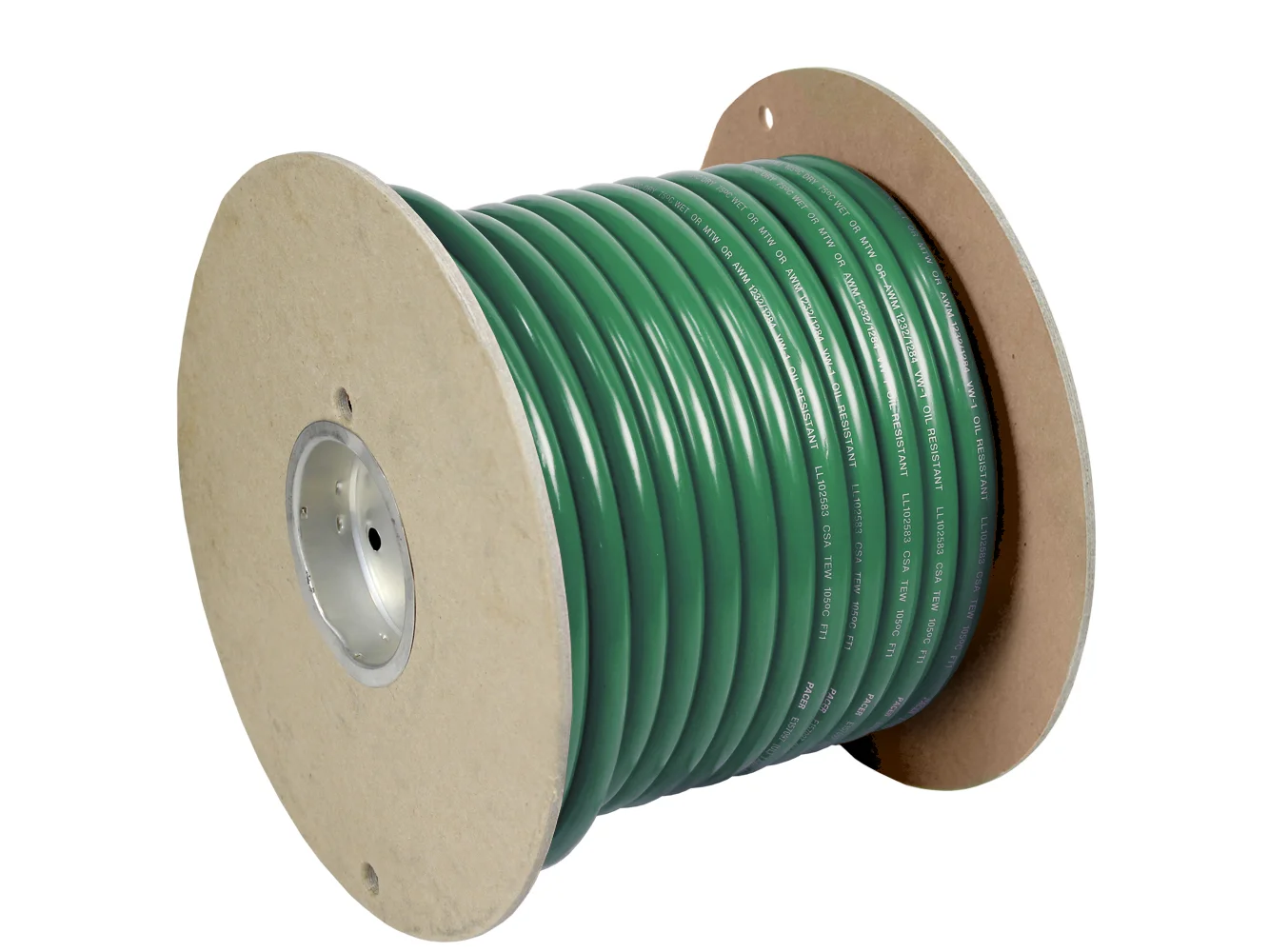Pacer Green 4 AWG Battery Cable - 100'