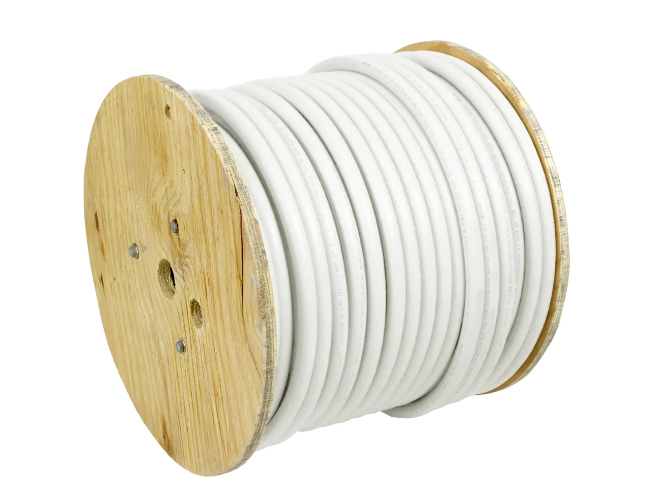 Pacer White 4 AWG Battery Cable - 250'