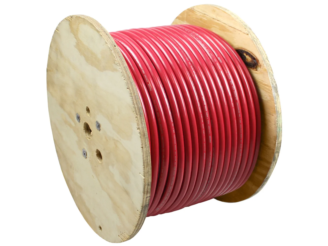 Pacer Red 4 AWG Battery Cable - 500'