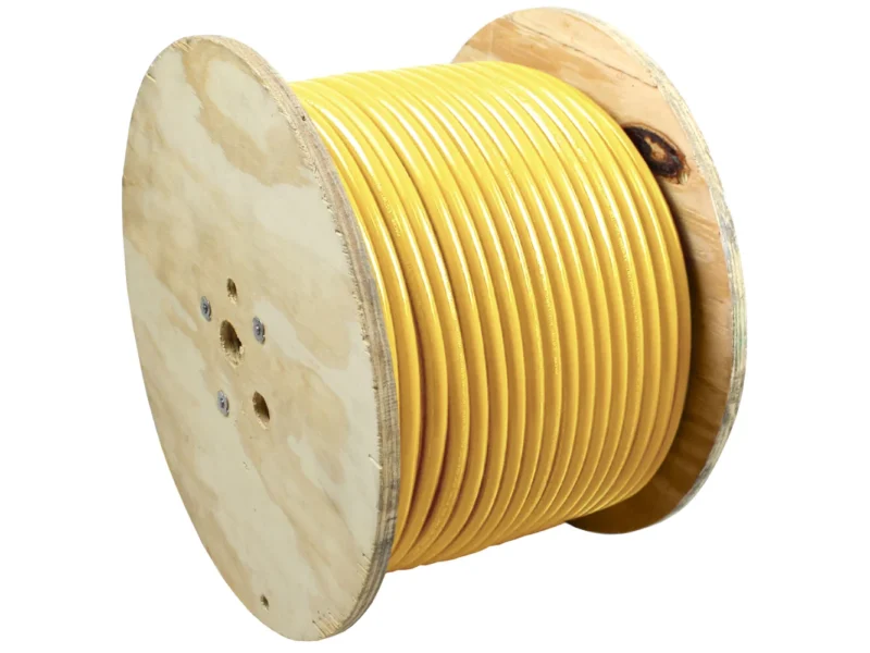 Pacer Yellow 4 AWG Battery Cable - 500'