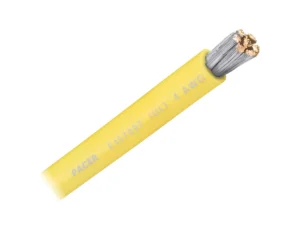 Pacer Yellow 4 AWG Battery Cable - Sold By The Foot