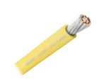 Pacer Yellow 1 AWG Battery Cable - Sold By The Foot