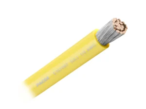 Pacer Yellow 1/0 AWG Battery Cable - Sold By The Foot