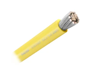 Pacer Yellow 3/0 AWG Battery Cable - Sold By The Foot