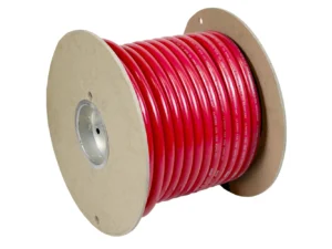 Pacer Red 4/0 AWG Battery Cable - 100'