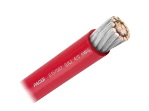 Pacer Red 4/0 AWG Battery Cable - Sold By The Foot