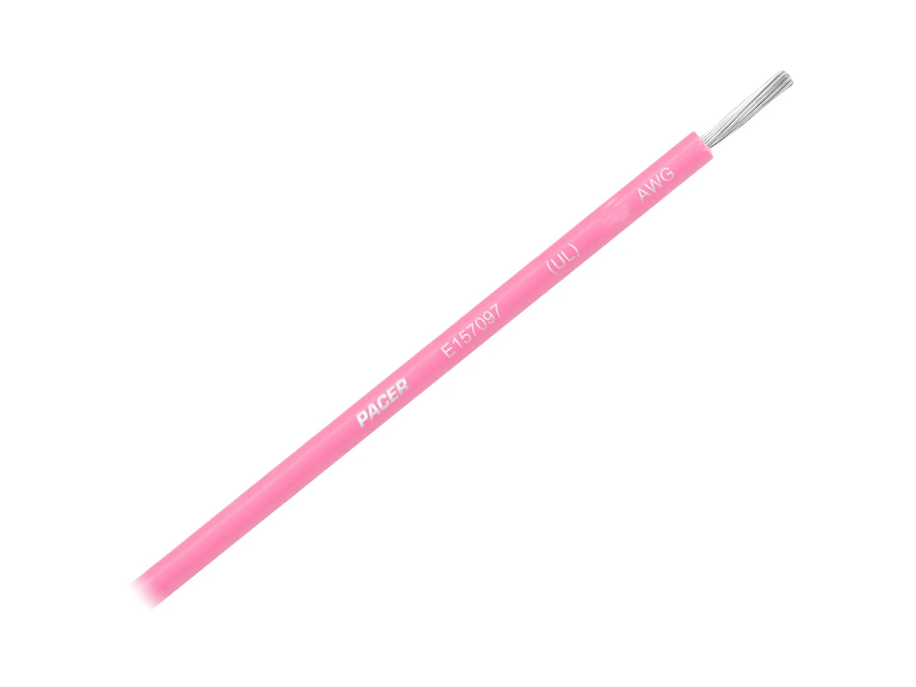 Pacer Pink 16 AWG Primary Wire - 25'