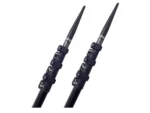 Lee's Tackle 16' Telescoping Carbon Fiber Outrigger Poles Sleeved f/TACO Bases