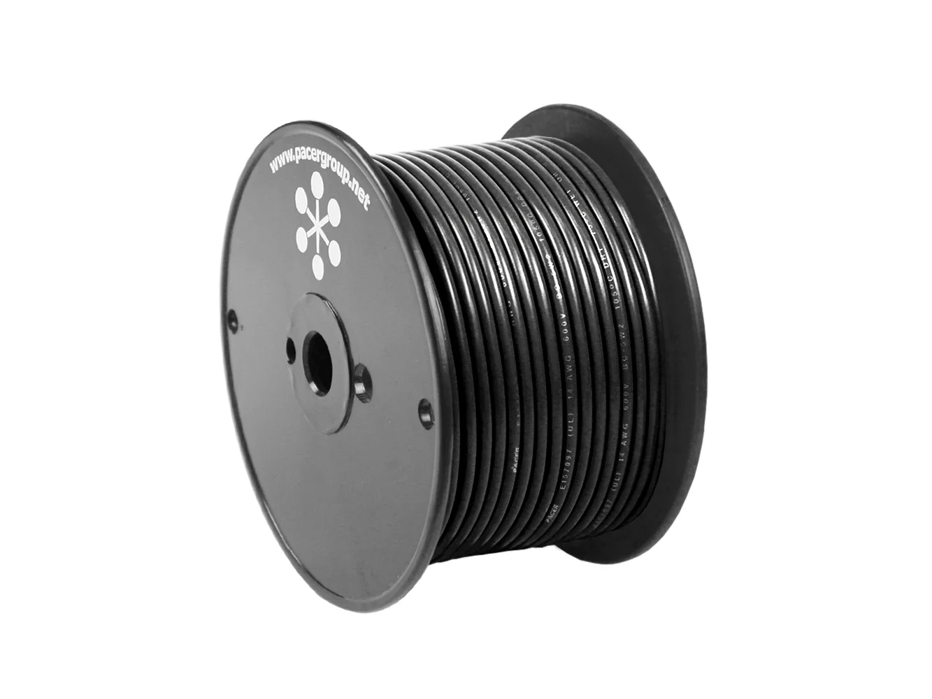 Pacer Black 12 AWG Primary Wire - 100'