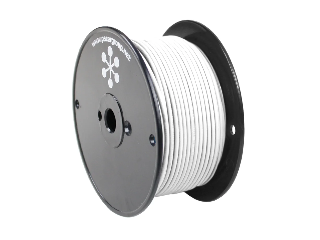 Pacer White 10 AWG Primary Wire - 250'