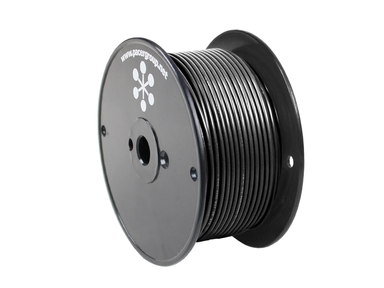 Pacer Black 8 AWG Primary Wire - 250'