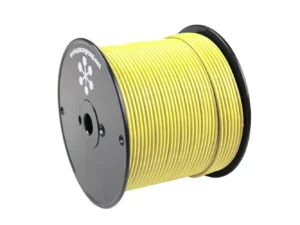 Pacer Yellow 8 AWG Primary Wire - 500'