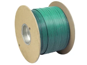 Pacer Green 8 AWG Primary Wire - 1,000'