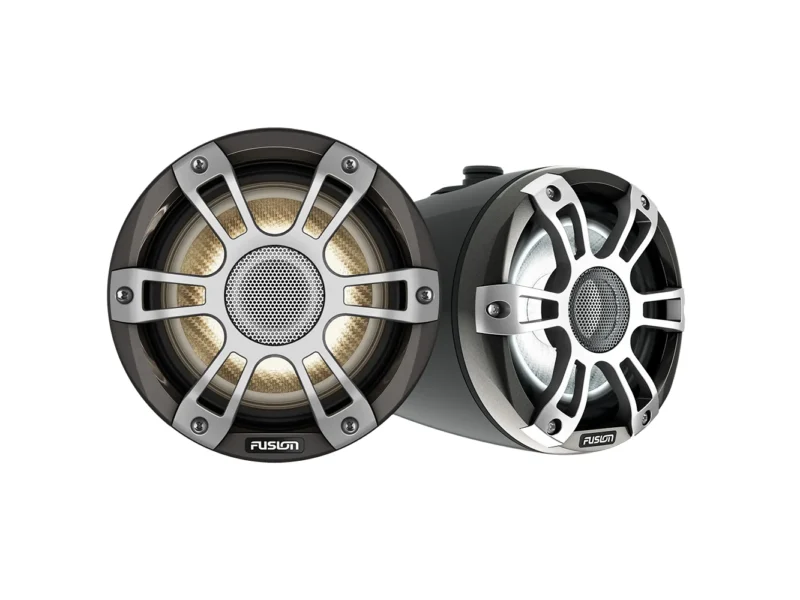 Fusion Signature Series 3i 6.5" Wake Tower CRGBW Speakers - Black