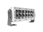 Black Oak Pro Series 3.0 Double Row 6" LED Light Bar - Combo Optics - White Housing