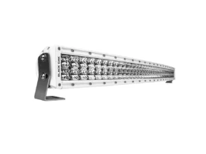 Black Oak Pro Series 3.0 Curved Double Row 40" LED Light Bar - Combo Optics - White Housing