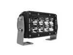 Black Oak Pro Series 3.0 Double Row 4" LED Light Bar - Spot Optics - Black Housing