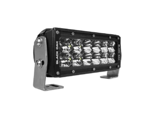 Black Oak Pro Series 3.0 Double Row 6" LED Light Bar - Combo Optics - Black Housing