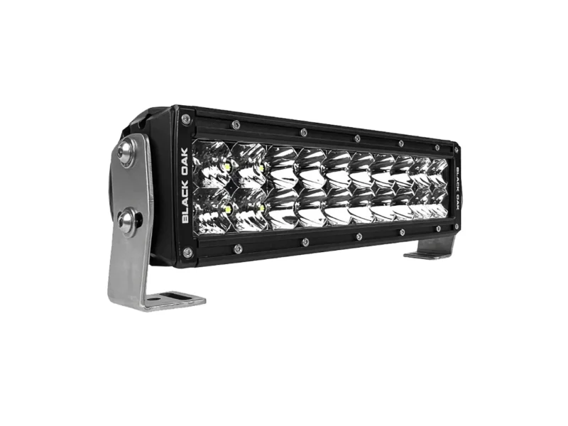 Black Oak Pro Series 3.0 Double Row 10" LED Light Bar - Combo Optics - Black Housing
