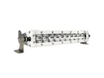 Black Oak Pro Series 3.0 Single Row 10" LED Light Bar - Combo Optics - White Housing