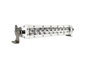 Black Oak Pro Series 3.0 Single Row 10" LED Light Bar - Combo Optics - White Housing