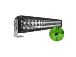 Black Oak Pro Series 3.0 Double Row Combo Infrared 20" 850nm LED Light Bar - Black Housing