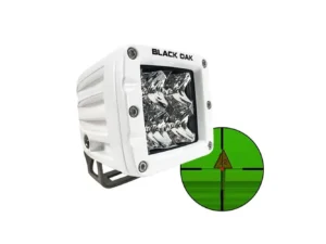 Black Oak Pro Series 3.0 2" 850nm Infrared Marine Pod Light - Flood Optics - White Housing